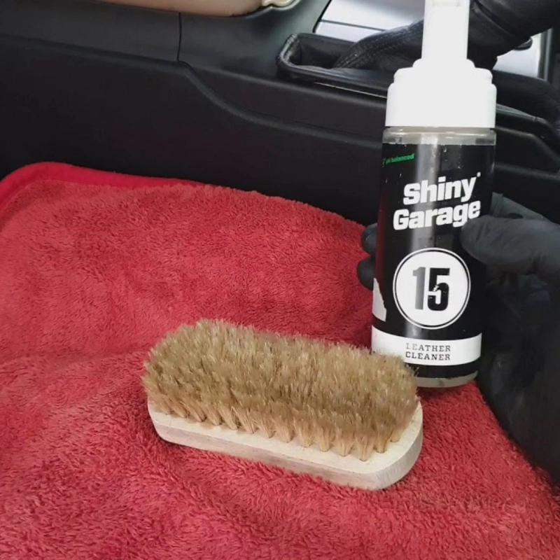 Shiny Garage Leather Brush - Deri Fırçası