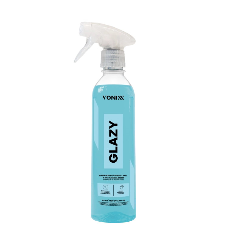 VONİXX GLAZY 4’ü 1 Arada Cam Temizlik. Bakım ve Koruma Ürünü – 500ml