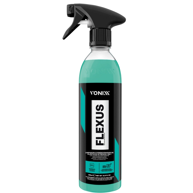 VONİXX FLEXUS - 2’si 1 arada SiO₂ ‘li iç plastik temizleyici ve koruma ürünü – 500ml
