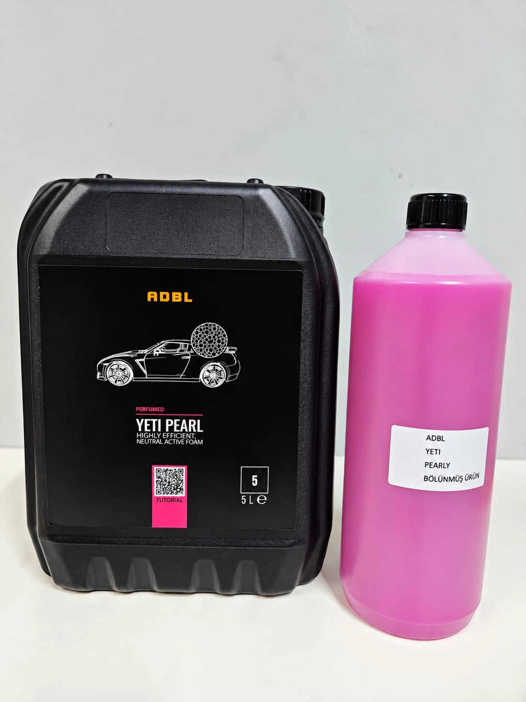 ADBL Yeti Pearl Ön Yıkama Şampuan 5 Litre Bölünmüş Ürün 1 LT