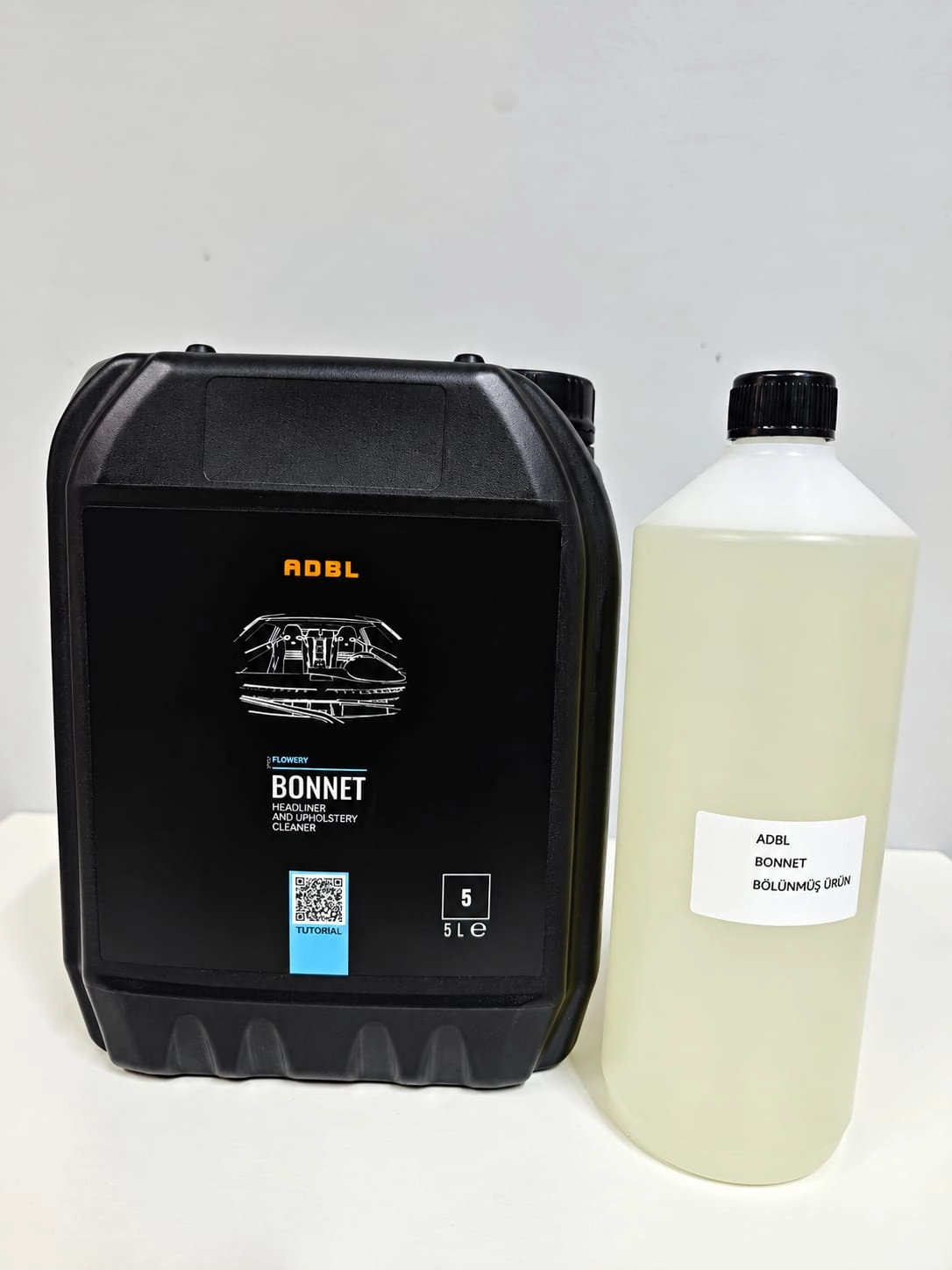 ADBL BONNET TAVAN & KUMAŞ TEMİZLEYİCİSİ 5 LİTRE BÖLÜNMÜŞ ÜRÜN 1 LT