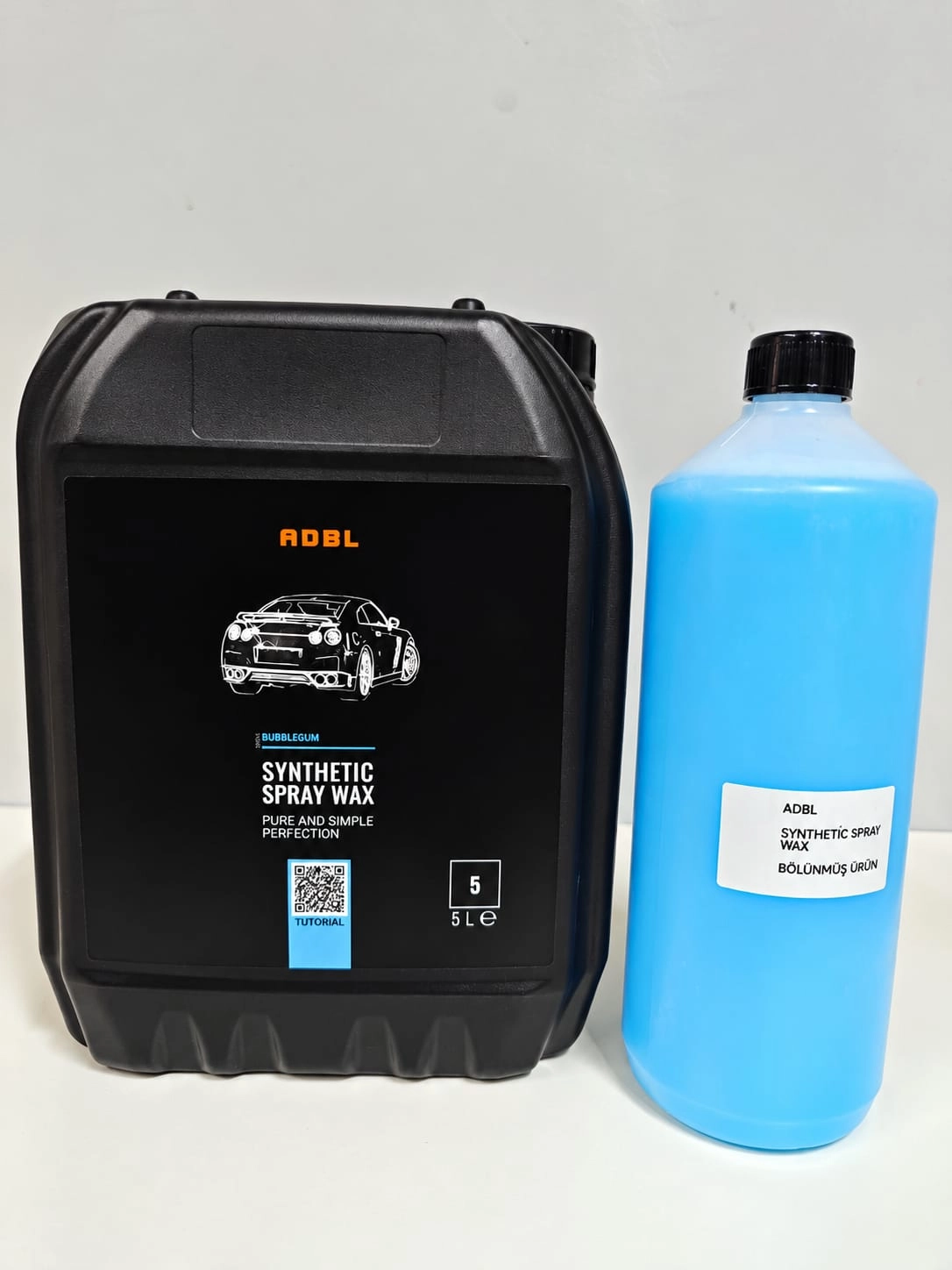 ADBL SYNTHETİC SPRAY WAX SENTETİK HIZLI CİLA WAX 5 LİTRE BÖLÜNMÜŞ ÜRÜN 1 LT