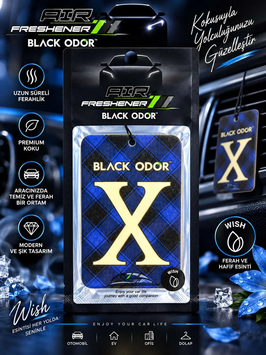 BLACK ODOR X ’’ WISH’’ - İyi Dilek Kokulu